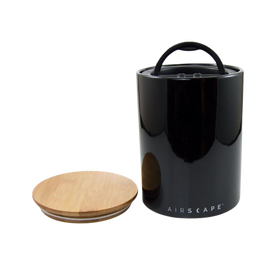 Airscape Coffee Canister - Ceramic Black 500g